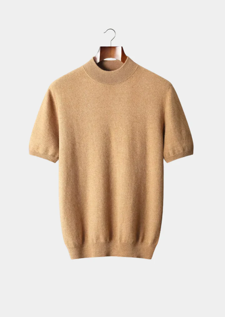 Luxury Cashmere Mock Neck
