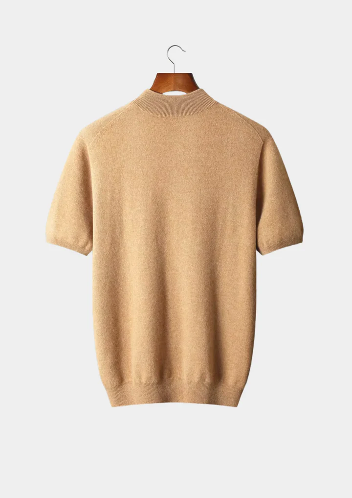 Luxury Cashmere Mock Neck