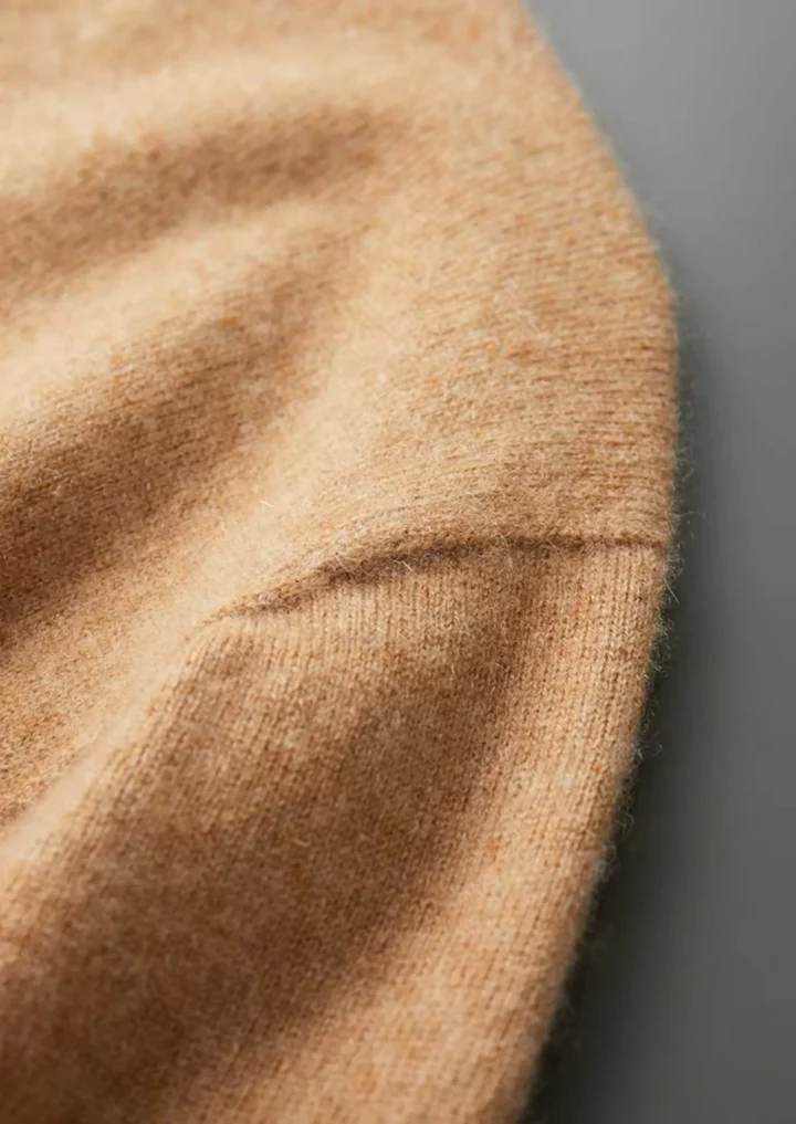 Luxury Cashmere Mock Neck