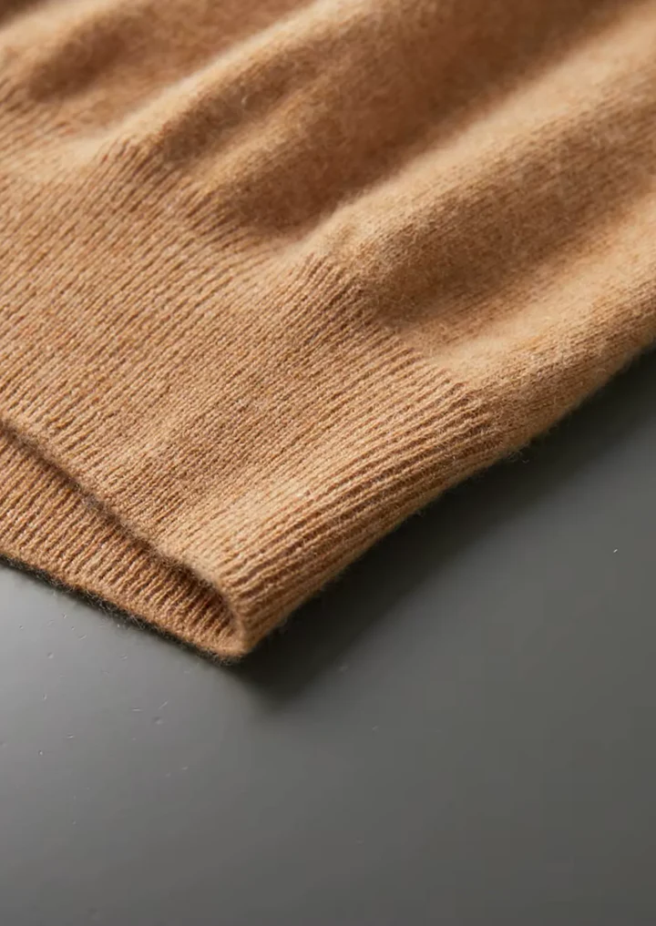 Luxury Cashmere Mock Neck