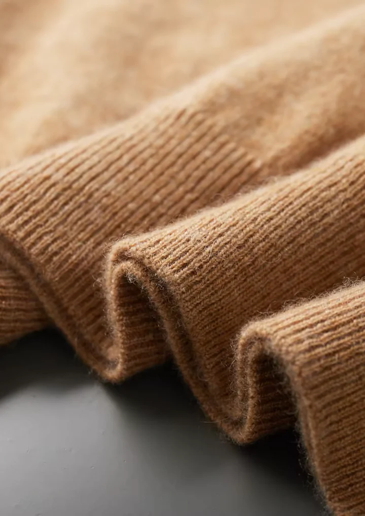 Luxury Cashmere Mock Neck