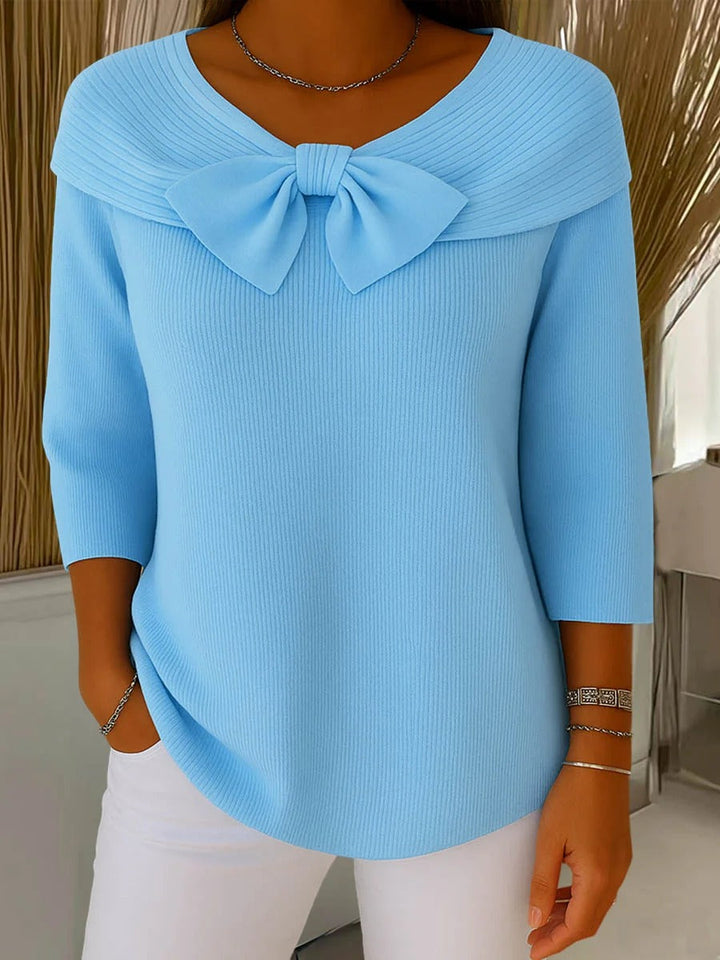 LACEY™|SWEATER WITH BOW