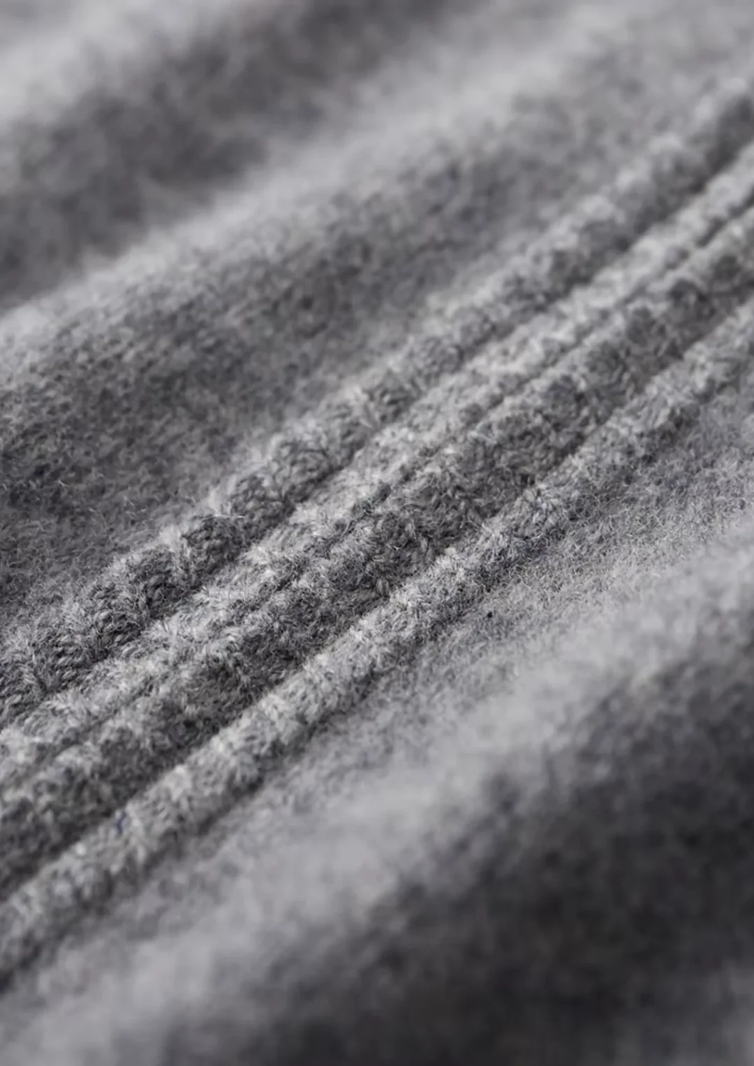 Pure Merino Wool Full-Zip Cardigan