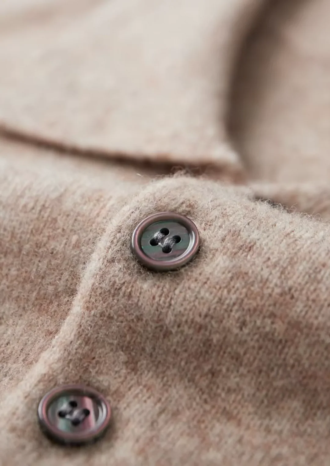 Pure Merino Wool Essential Polo Sweater