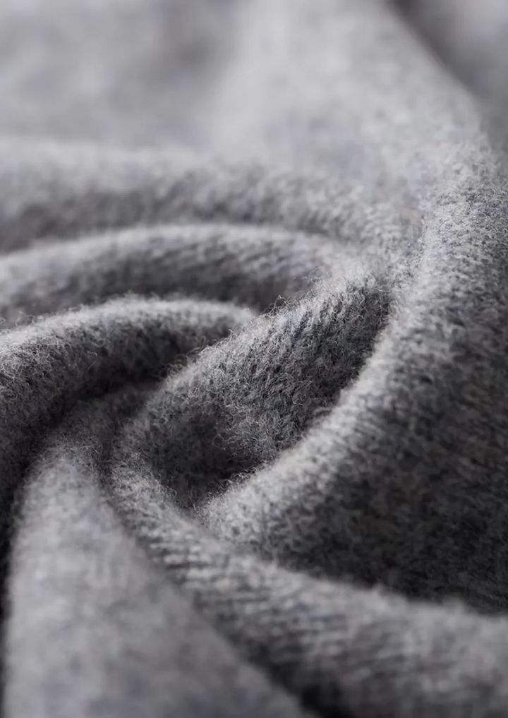 Pure Merino Wool Full-Zip Cardigan