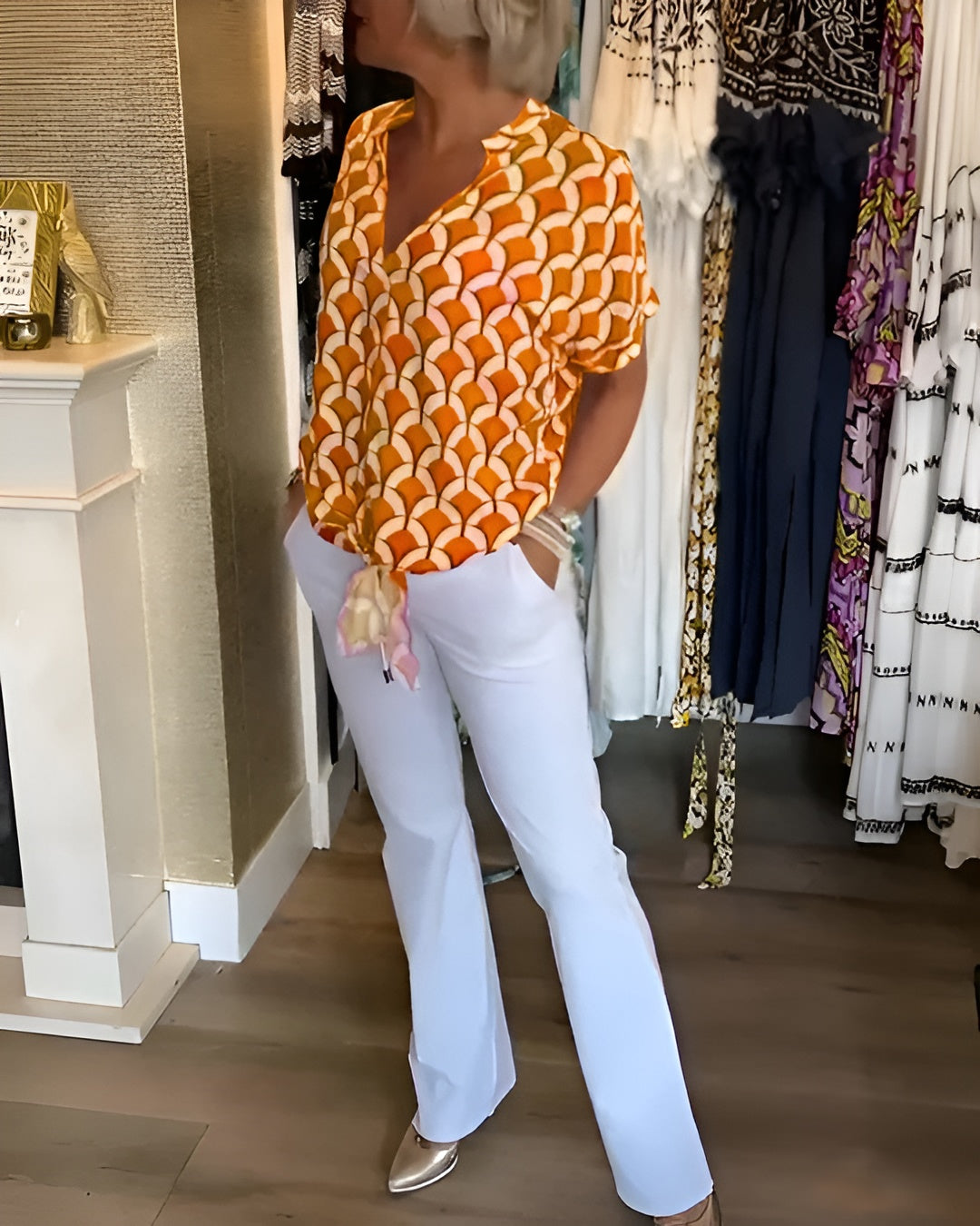 LEONTINE™ BLOUSE | Light and elegant – your new summer favorite