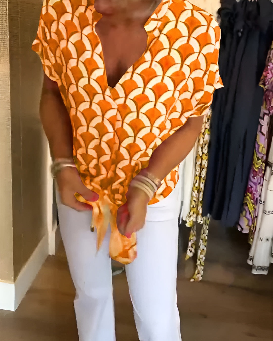 LEONTINE™ BLOUSE | Light and elegant – your new summer favorite