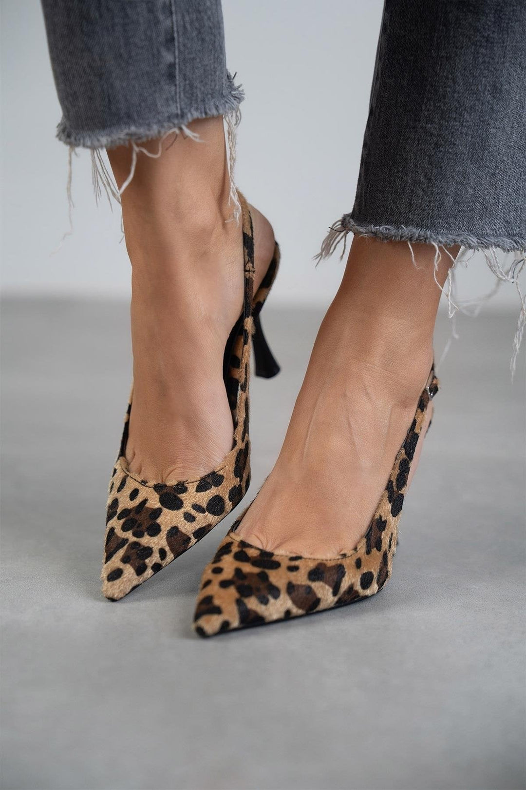 LORENA™|LEOPARD HEELS