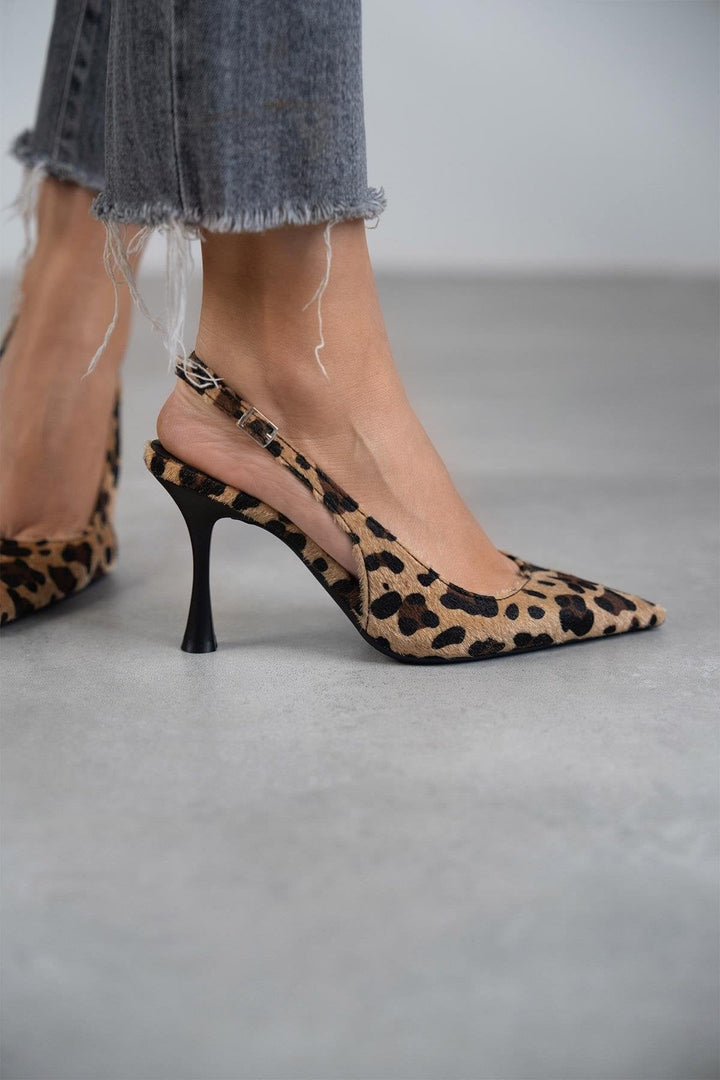 LORENA™|LEOPARD HEELS