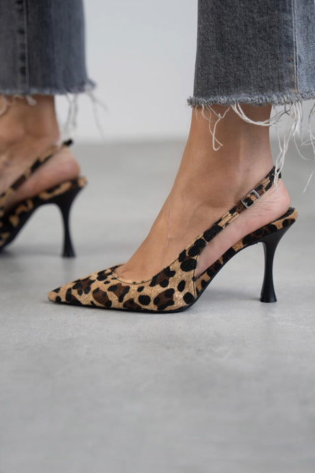 LORENA™|LEOPARD HEELS