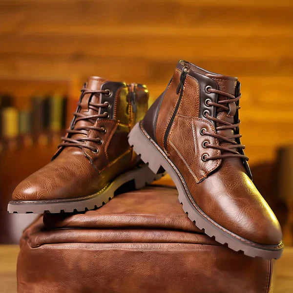 Jethro | Sturdy Lace-Up Boots