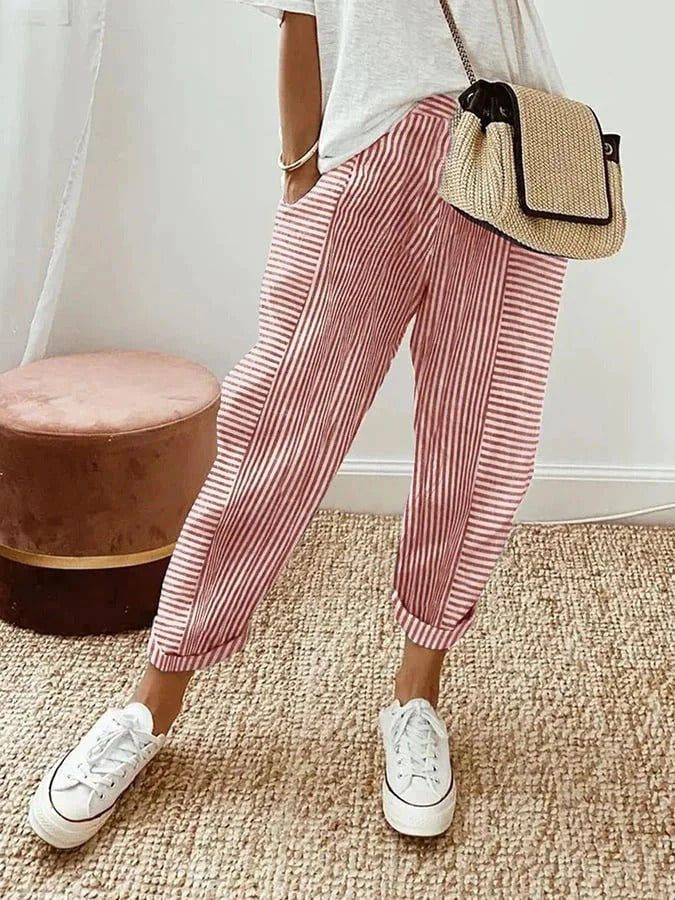 ELENA™ | Striped Pants