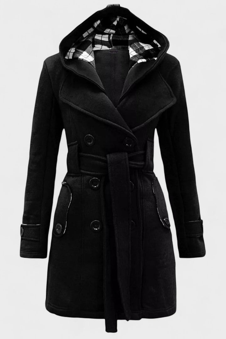 Leona™ | Double-breasted elegant coat