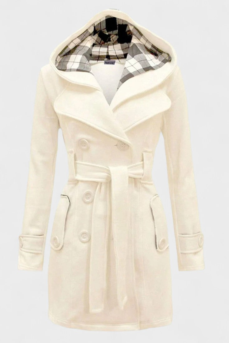 Leona™ | Elegant double-breasted coat