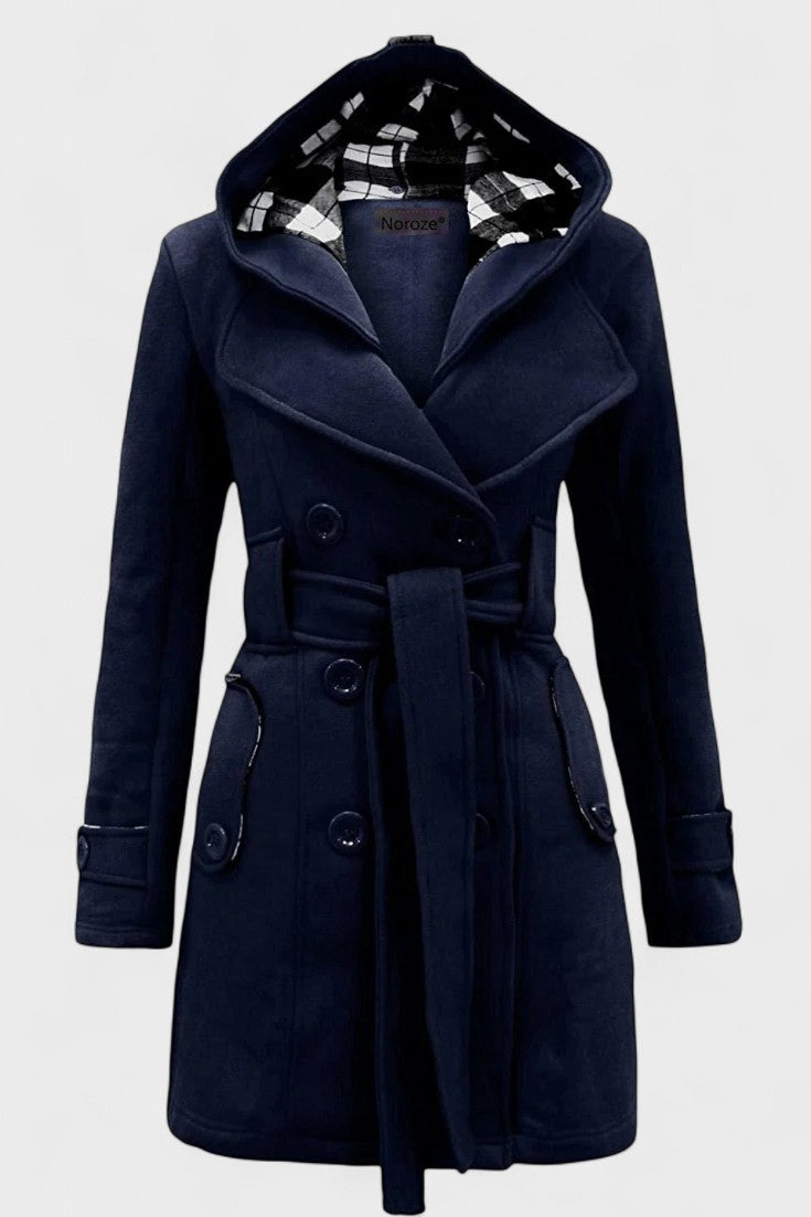 Leona™ | Elegant double-breasted coat