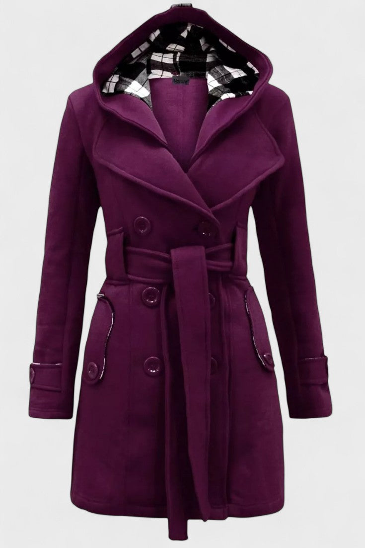Leona™ | Elegant double-breasted coat