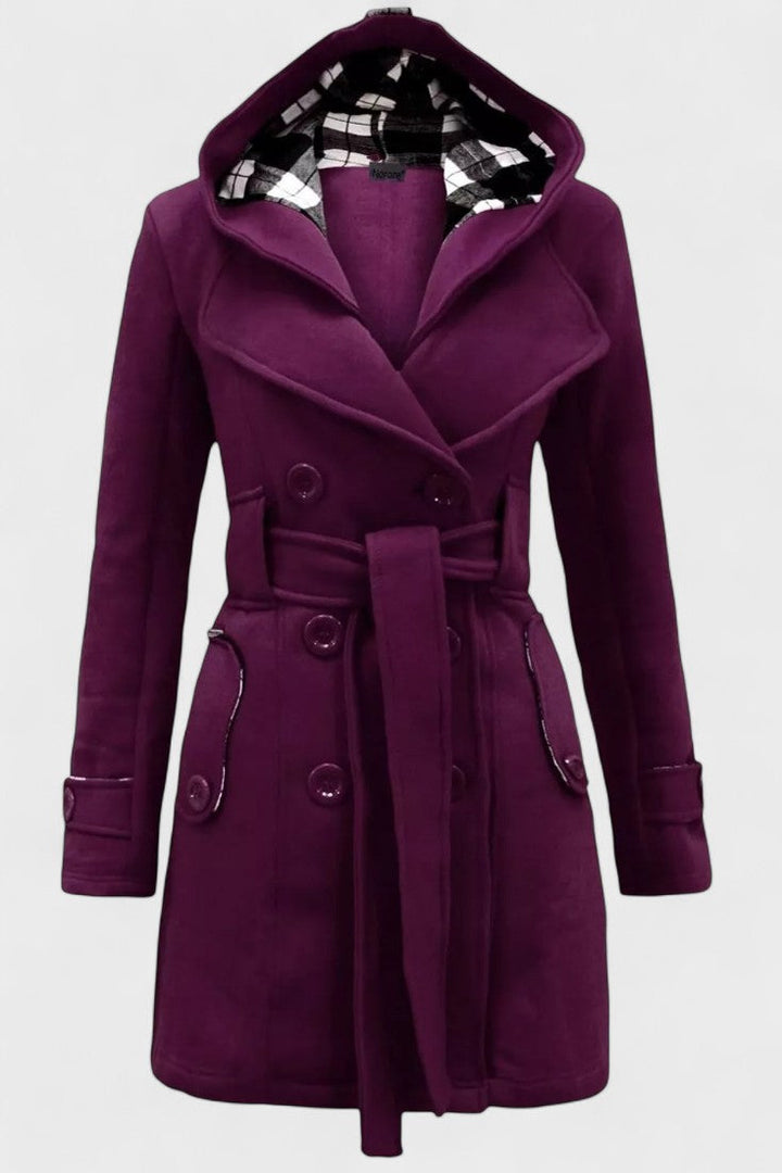 Leona™ | Elegant double-breasted coat