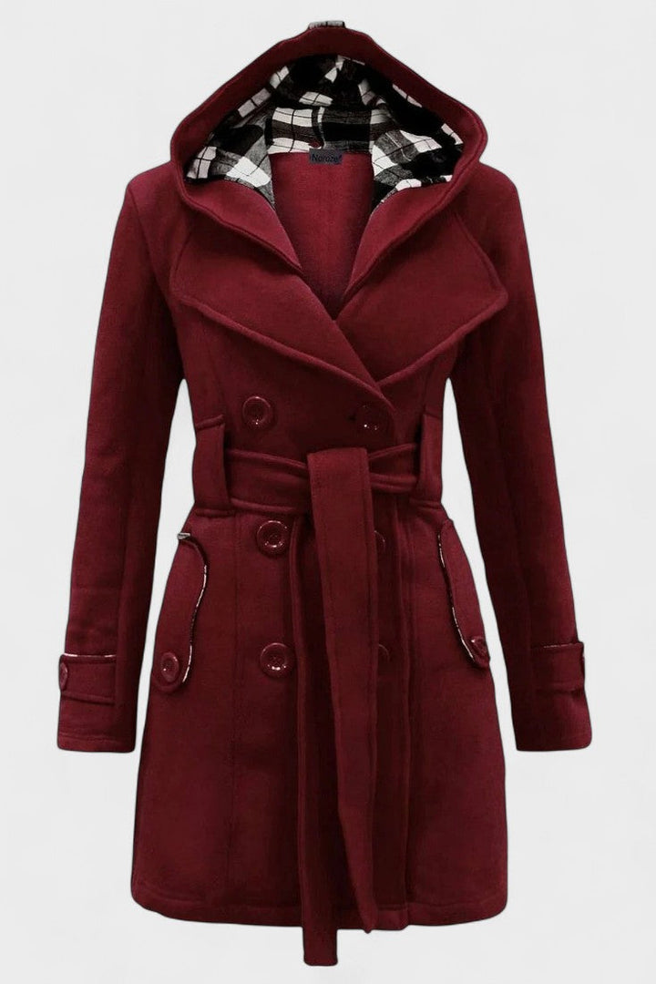 Leona™ | Elegant double-breasted coat