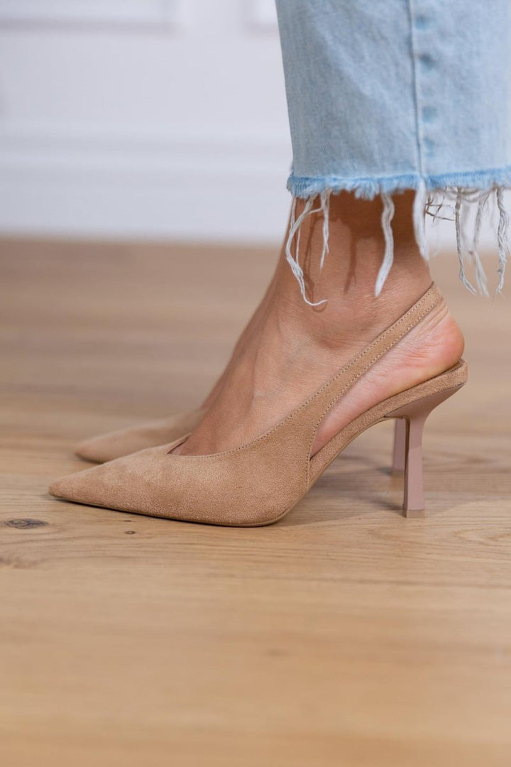 Marlena | Nude Décolleté Slingback
