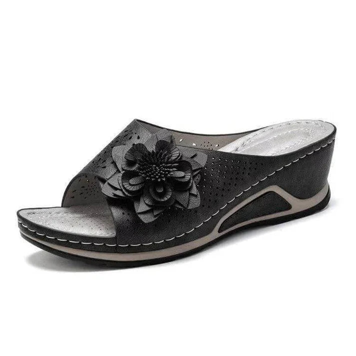 Anna I Soft Leather Orthopedic Sandals with Arch Support