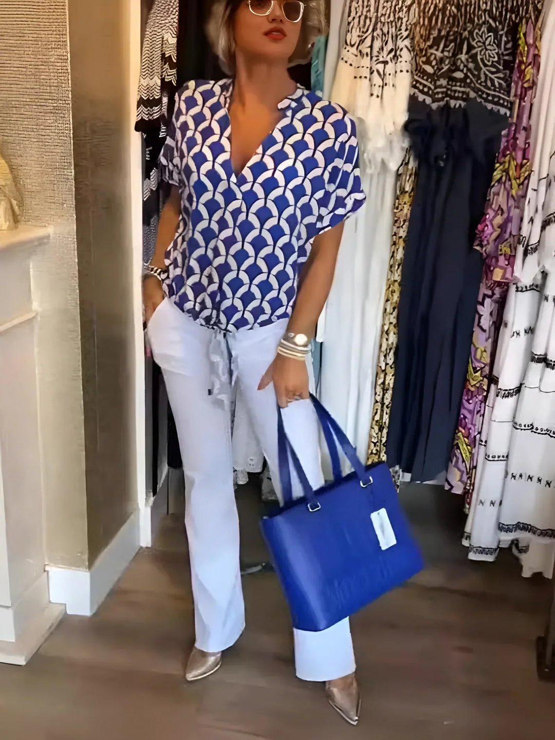 LEONTINE™ BLOUSE | Light and elegant – your new summer favorite