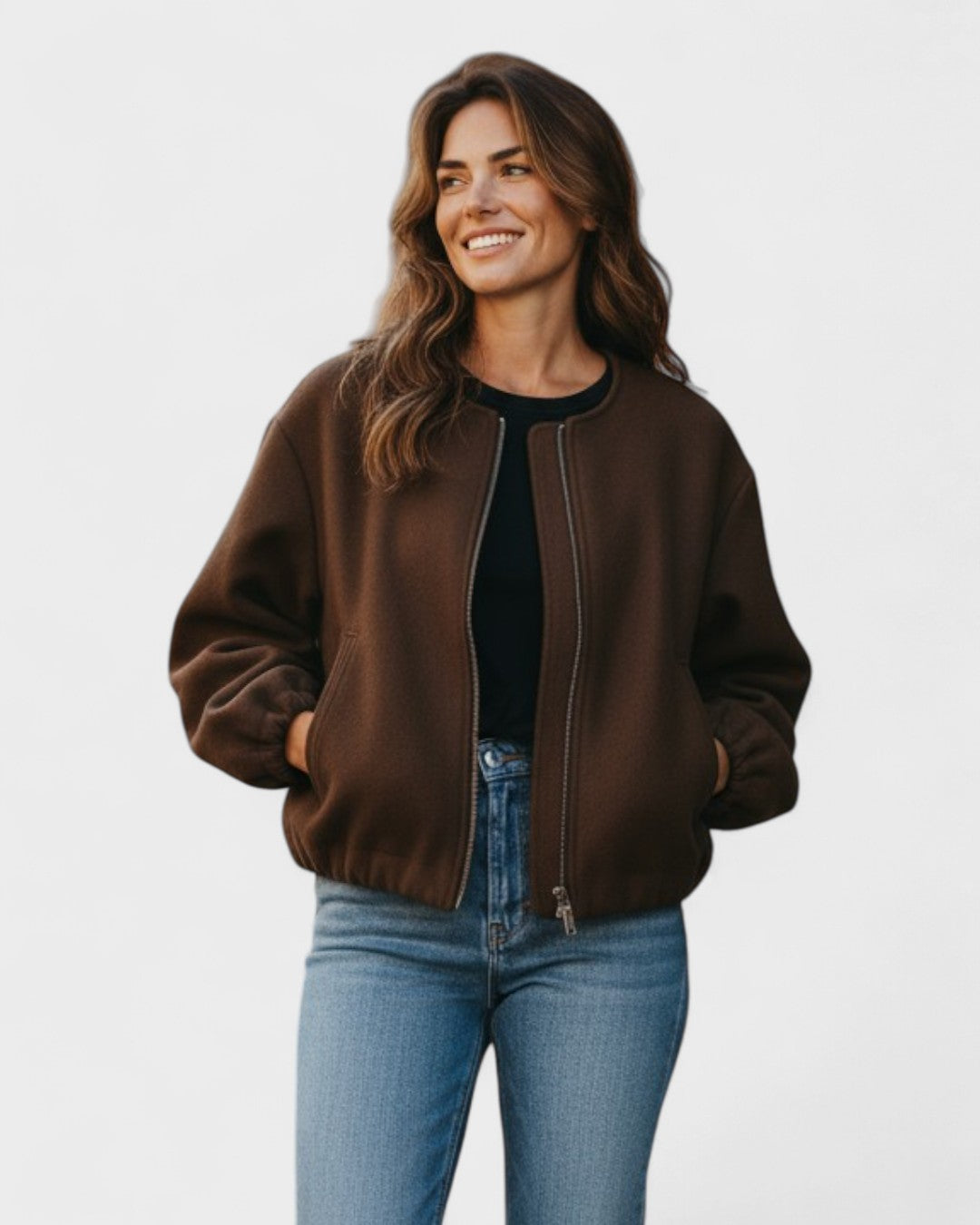 Sára™ | Short bomber jacket