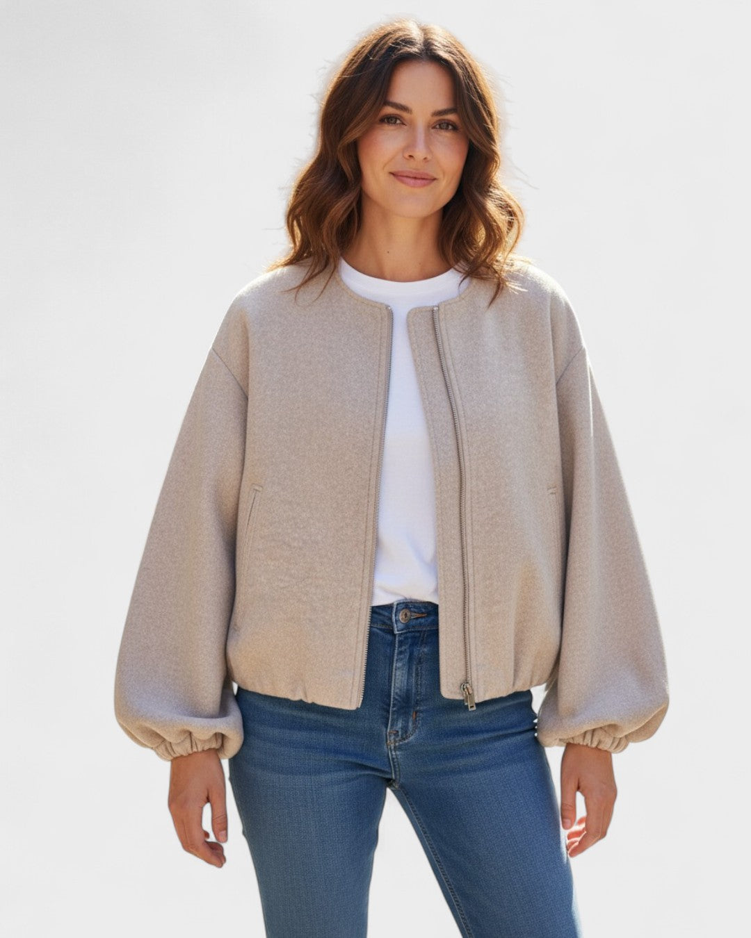 Sára™ | Short bomber jacket