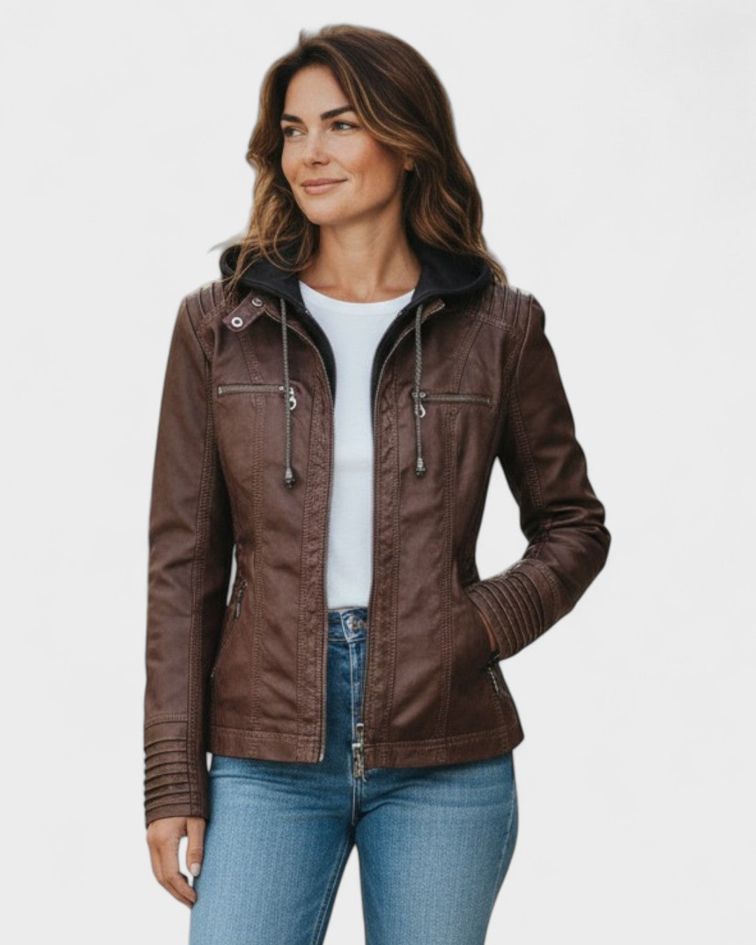Klára™ | Leather Jacket