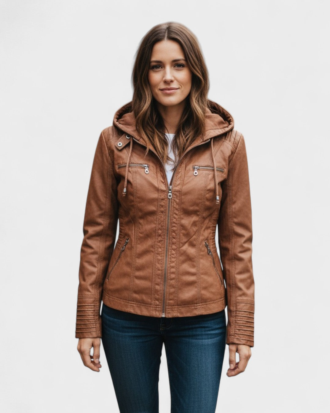 Klára™ | Leather Jacket