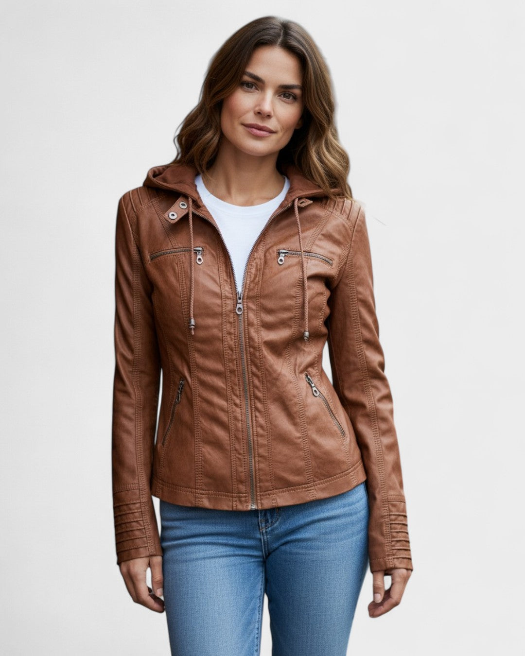 Klára™ | Leather Jacket