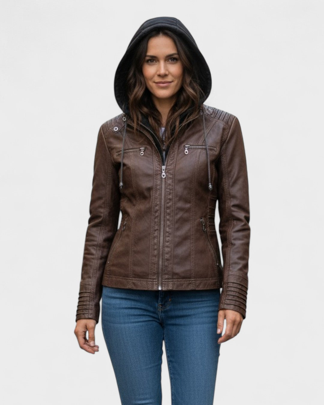 Klára™ | Leather Jacket