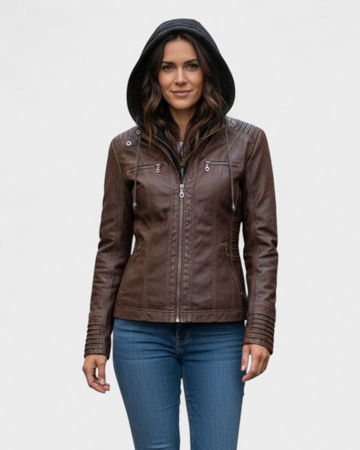 Klára™ | Leather Jacket
