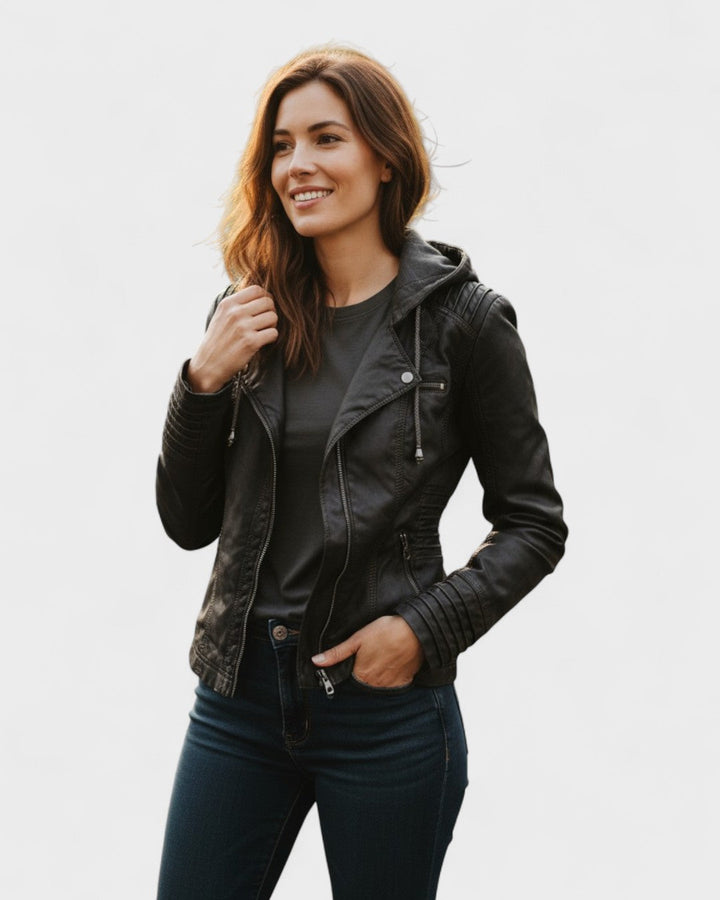 Klára™ | Leather Jacket